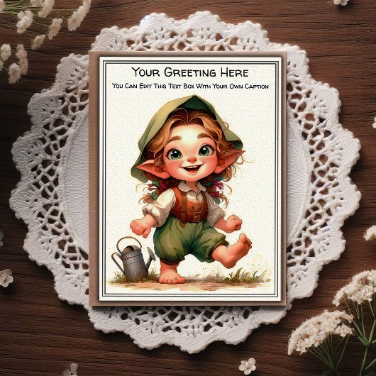 Whimsical Everyday Sentiment Storybook Art   ポストカード