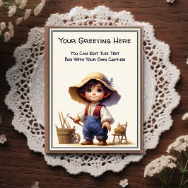 Whimsical Everyday Sentiment Storybook Art   ポストカード