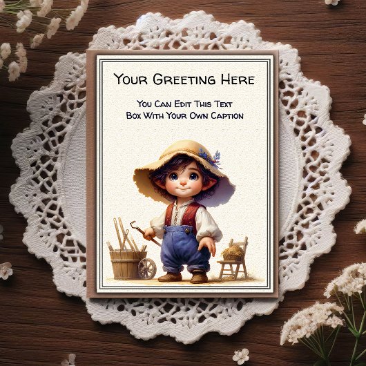 Whimsical Everyday Sentiment Storybook Art   ポストカード