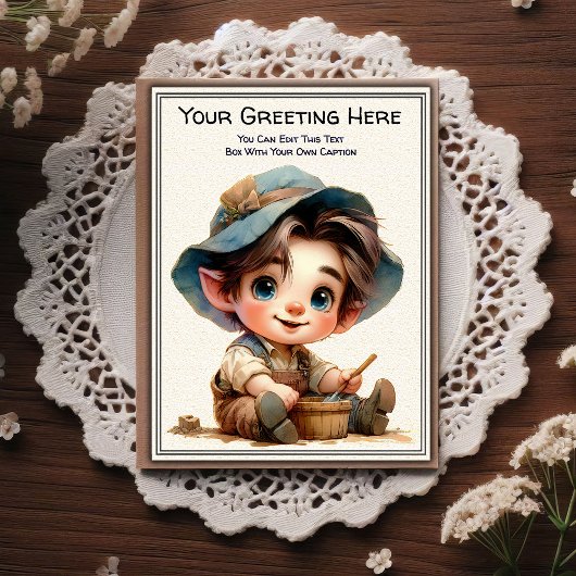 Whimsical Everyday Sentiment Storybook Art   ポストカード