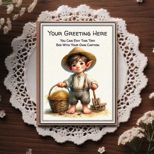 Whimsical Everyday Sentiment Storybook Art   ポストカード