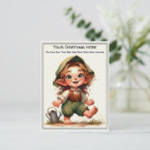 Whimsical Everyday Sentiment Storybook Art   ポストカード (スタンド正面)