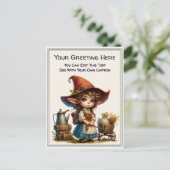 Whimsical Everyday Sentiment Storybook Art   ポストカード (スタンド正面)