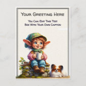 Whimsical Everyday Sentiment Storybook Art   ポストカード (正面)