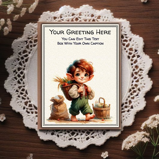 Whimsical Everyday Sentiment Vintage Art Postcard ポストカード