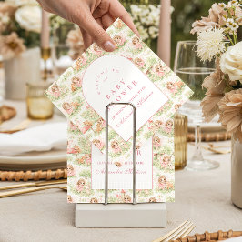 Whimsical Fairy Baby Shower スタンダードカクテルナプキン