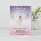 Whimsical Fairy Baby Shower Invitation 招待状 (スタンド正面)