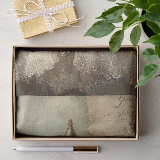 Whimsical Fairy Crimson Ballet Costume Decoupage  薄葉紙 (ギフト)