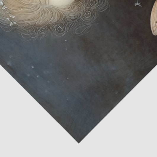 Whimsical Fairy & Dandelion Magical Decoupage Art 薄葉紙 (詳細)