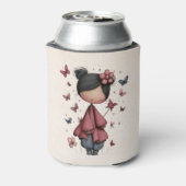 Whimsical Fairy Doll Retro Cute 缶クーラー (缶裏面)