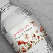 whimsical fairy first birthday ペットボトルラベル