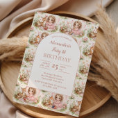 Whimsical Fairy First Birthday 招待状