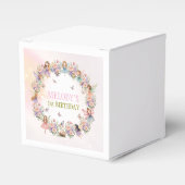 Whimsical fairy garden Hershey's Candy Favors フェイバーボックス (正面サイド)