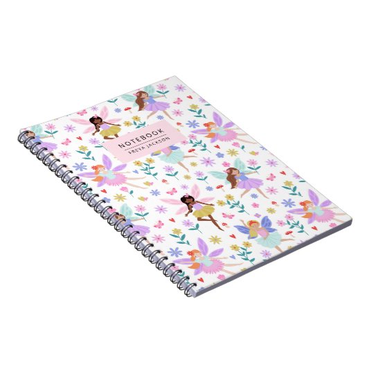Whimsical Fairy Garden Notebook ノートブック (右側)