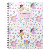 Whimsical Fairy Garden Notebook ノートブック (正面)