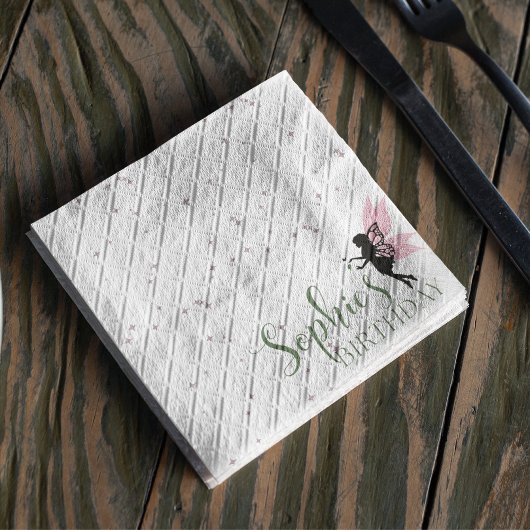 Whimsical Fairy Party  スタンダードカクテルナプキン