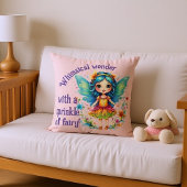 Whimsical Fairy Sparkle クッション