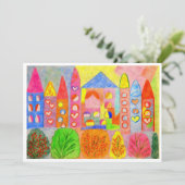 Whimsical Fairy Tale Town  サンキューカード (スタンド正面)