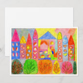 Whimsical Fairy Tale Town  サンキューカード (正面/裏面)