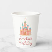 Whimsical Fairytale Princess Castle Cup 紙コップ (正面)