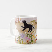 Whimsical Farm Friends – Playful Animal Coffee Mug コーヒーマグカップ (正面左)