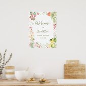 Whimsical Farmers Off the Market Welcome Poster ポスター (キッチン)