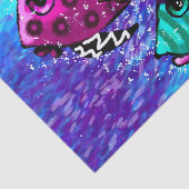 Whimsical Fish Trio Funky Decoupage 薄葉紙 (詳細)