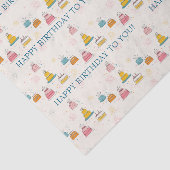 Whimsical Floating Cakes w/Confetti  & Fireworks 薄葉紙 (詳細)