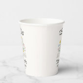 Whimsical Floral A New Chapter Bridal Shower 紙コップ (右)