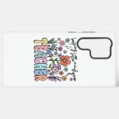 Whimsical Floral Garden Teacher Samsung Galaxyケース (裏面横)