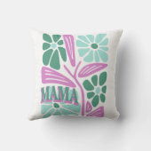Whimsical Floral Mom  クッション (裏面)