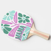 Whimsical Floral Mom  卓球ラケット (横)
