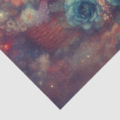 Whimsical Floral Shabby Chic Kitten DIY Decoupage 薄葉紙 (詳細)