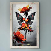 Whimsical Flower Fairy ポスター