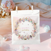 Whimsical flower fairy garden 2nd birthday  フェイバーバッグ
