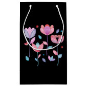 Whimsical Flowers  スモールペーパーバッグ (裏面)