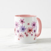 Whimsical Flowers マグカップ (正面右)