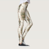 Whimsical Forest Gnomes & Botanical (1) レギンス (右)