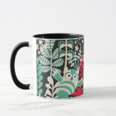 Whimsical Forest Owl マグカップ (左)