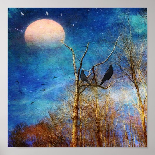 Whimsical Forest Scene ポスター (正面)