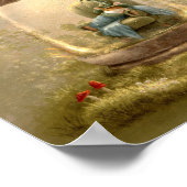 Whimsical Forest Storybook kids Poster ポスター (角)