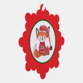 Whimsical Fox オーナメントカード (右)