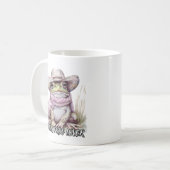 Whimsical Frog Coffee Mug コーヒーマグカップ (正面左)