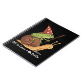 Whimsical Frog Wizard Off to Cause A Kerfuffle  ノートブック (左側)