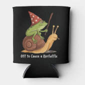 Whimsical Frog Wizard Off to Cause A Kerfuffle 缶クーラー (正面)