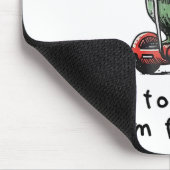 Whimsical Frog Wizard Off To Commit Tom Foolery Fr マウスパッド (コーナー)