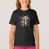 Whimsical Fungi Botanical Graphic Cute Tシャツ (正面)