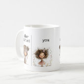 Whimsical Funny Mug for Sisters コーヒーマグカップ (正面左)