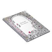 Whimsical Garden Door New Adventures ノートブック (右側)