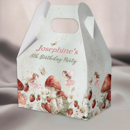 whimsical garden fairies birthday custom フェイバーボックス
